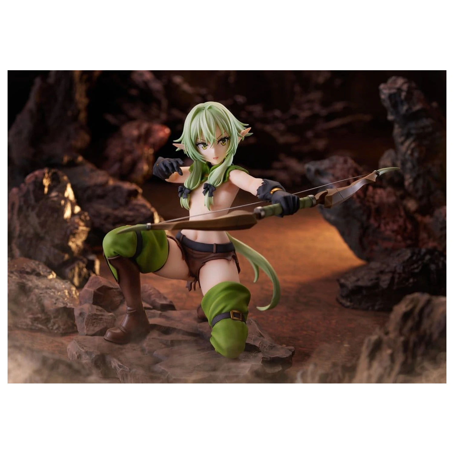 Goblin Slayer II PVC Figure 1/7 High Elf Archer battle with goblins Ver. 16 cm product photo
