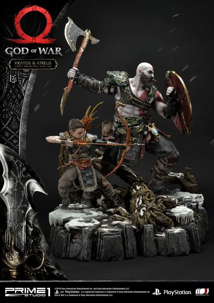 God of War (2018) Statue Kratos &amp; Atreus 72 cm product photo