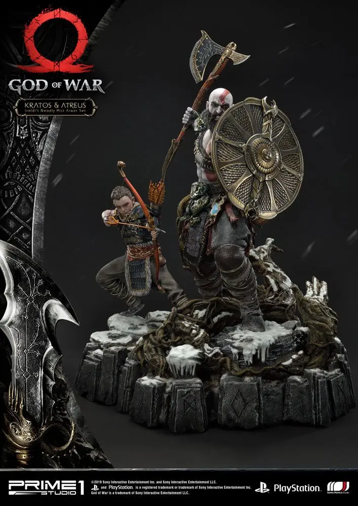 God of War (2018) Statue Kratos &amp; Atreus 72 cm product photo
