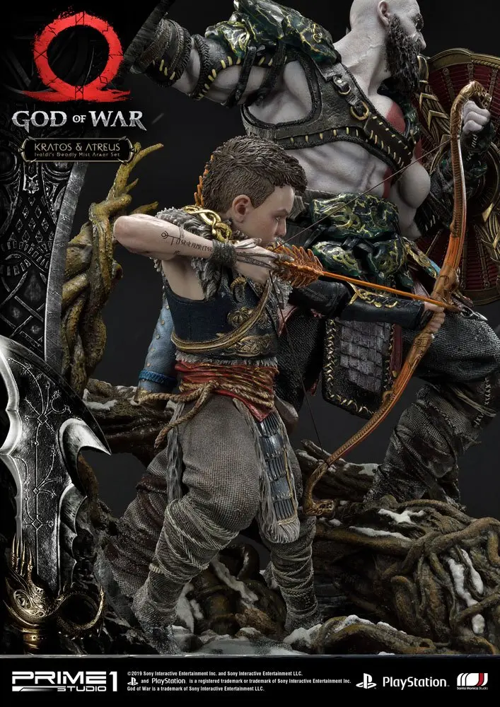 God of War (2018) Statue Kratos &amp; Atreus 72 cm product photo