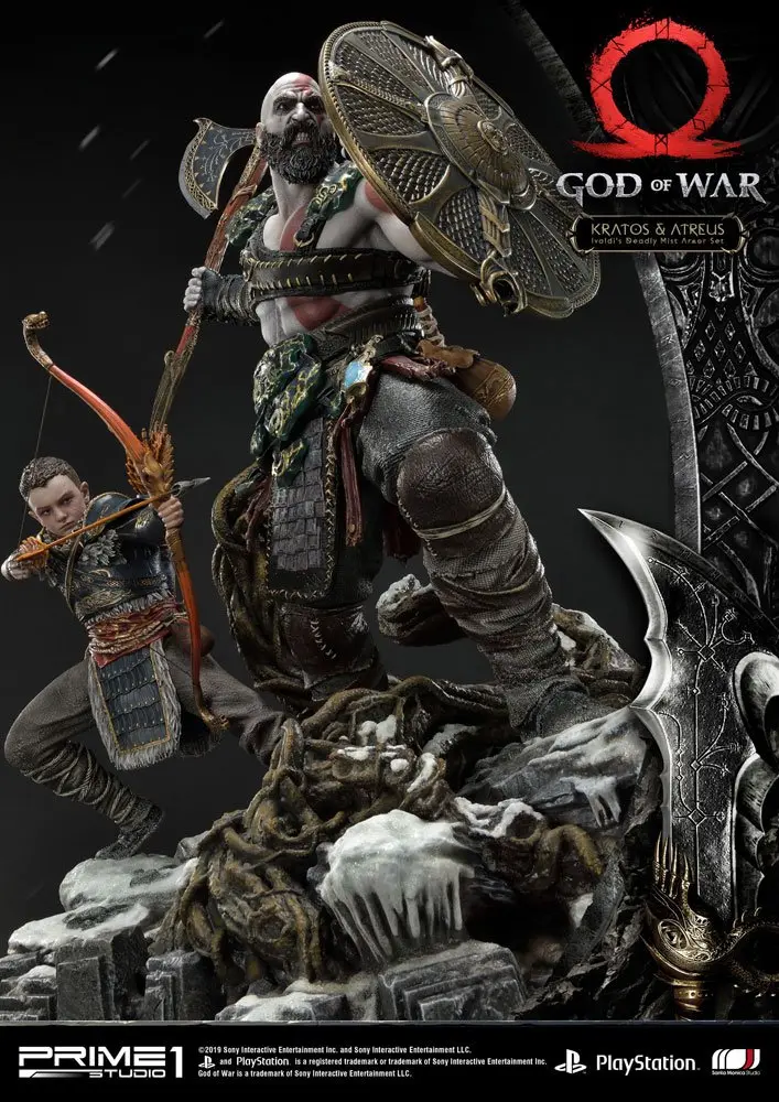 God of War (2018) Statue Kratos &amp; Atreus 72 cm product photo