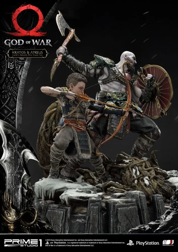 God of War (2018) Statue Kratos &amp; Atreus 72 cm product photo