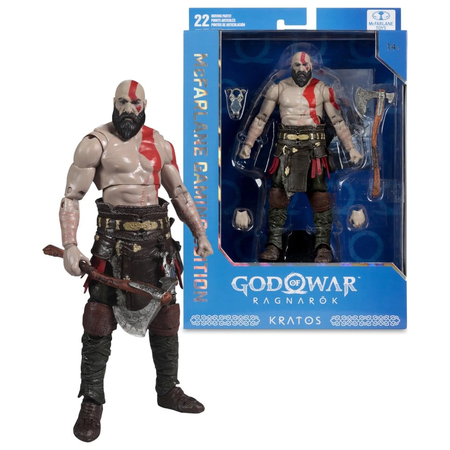 God of War Action Figure Kratos 18 cm product photo