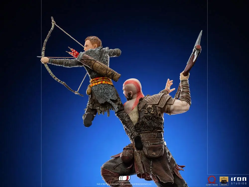 God of War BDS Art Scale Statue 1/10 Kratos & Atreus 34 cm product photo