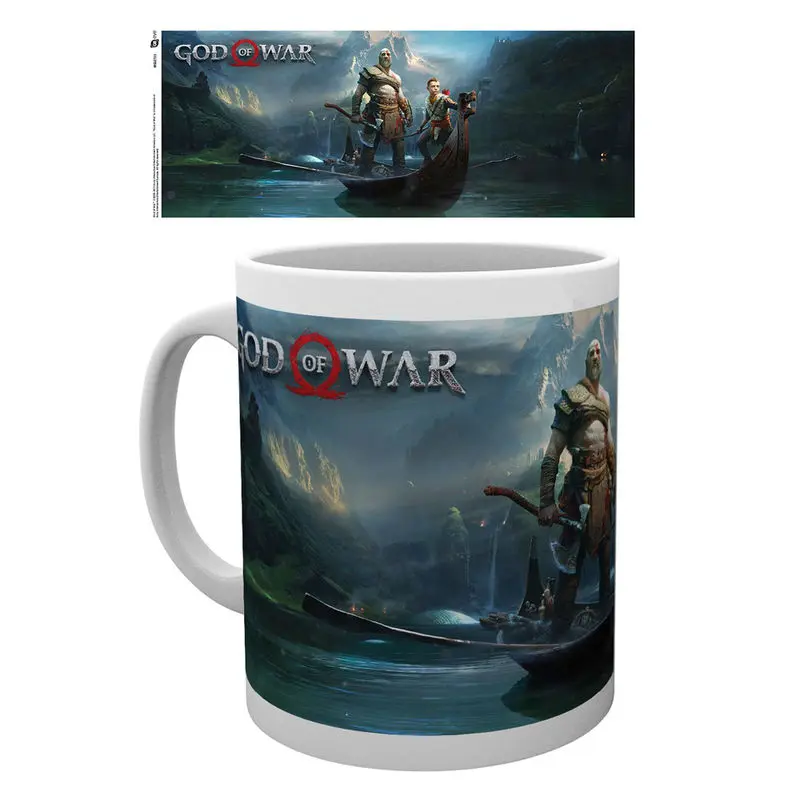 God Of War Key Art mug product photo