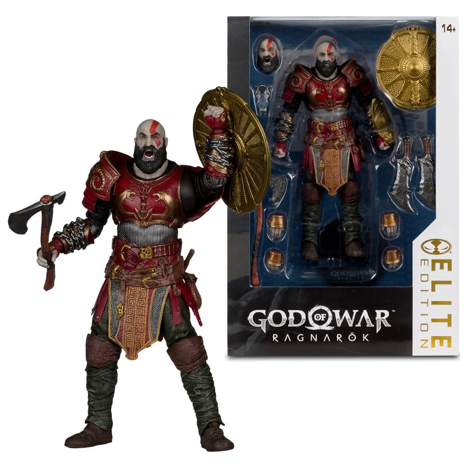 God of War McFarlane Elite Edition Action Figure Kratos 18 cm product photo