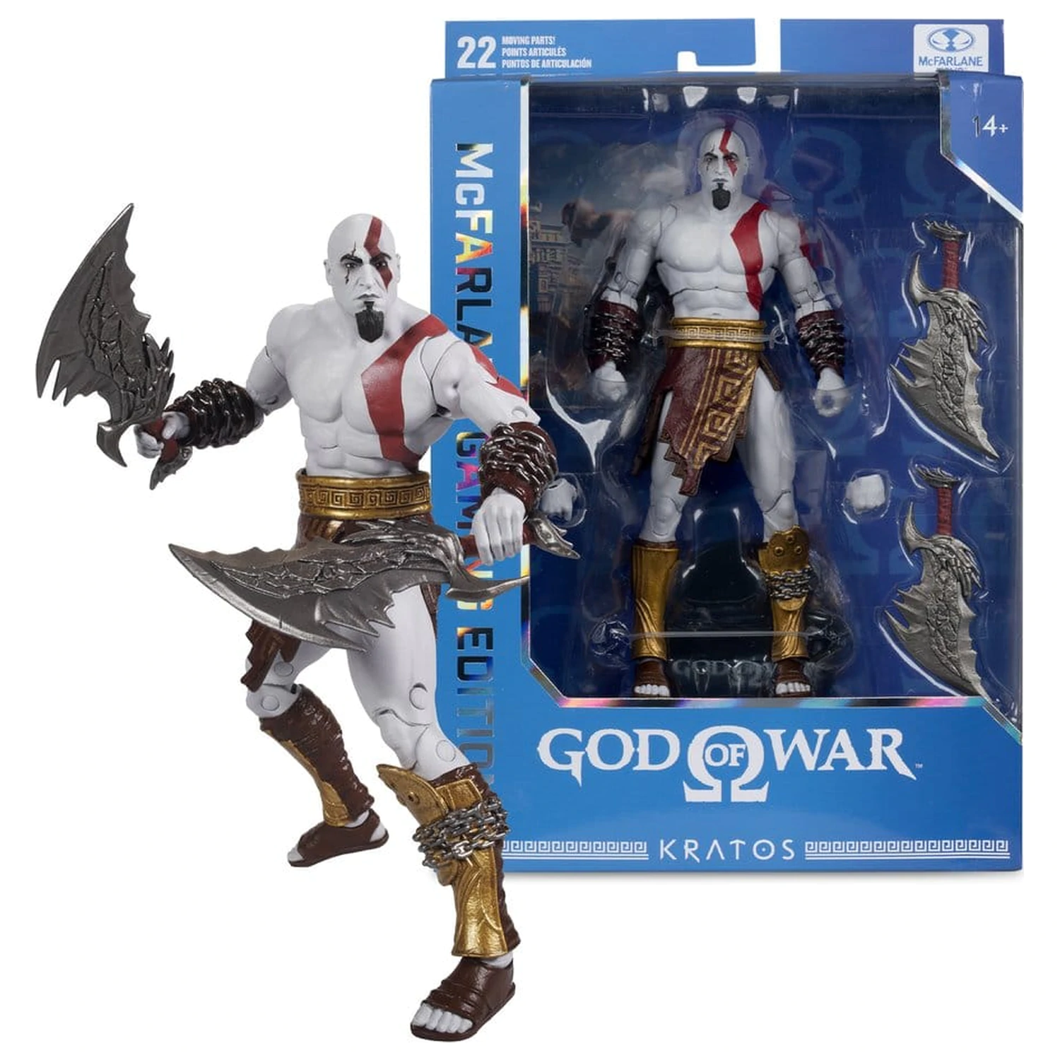 God of War McFarlane Gaming Edition Action Figure Kratos 18 cm product photo