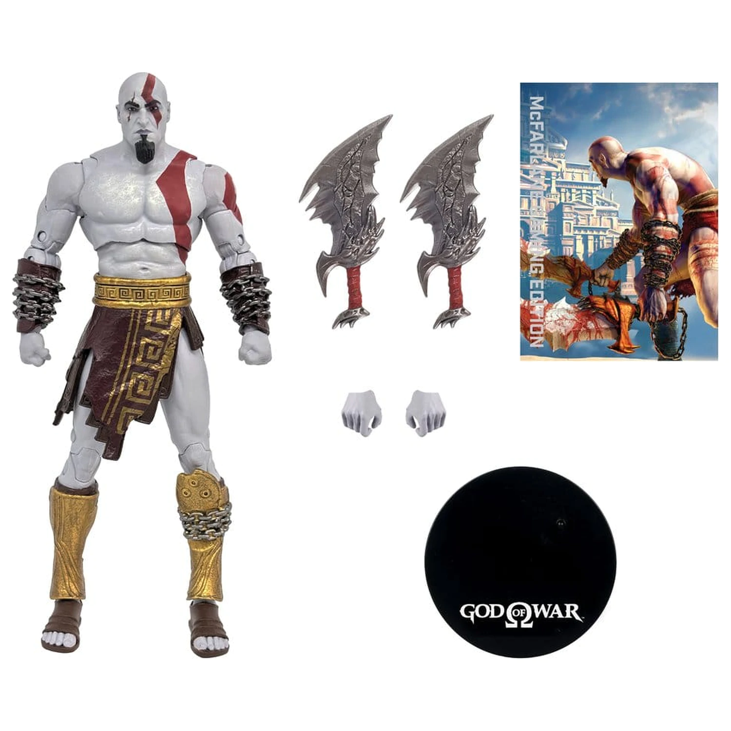 God of War McFarlane Gaming Edition Action Figure Kratos 18 cm product photo