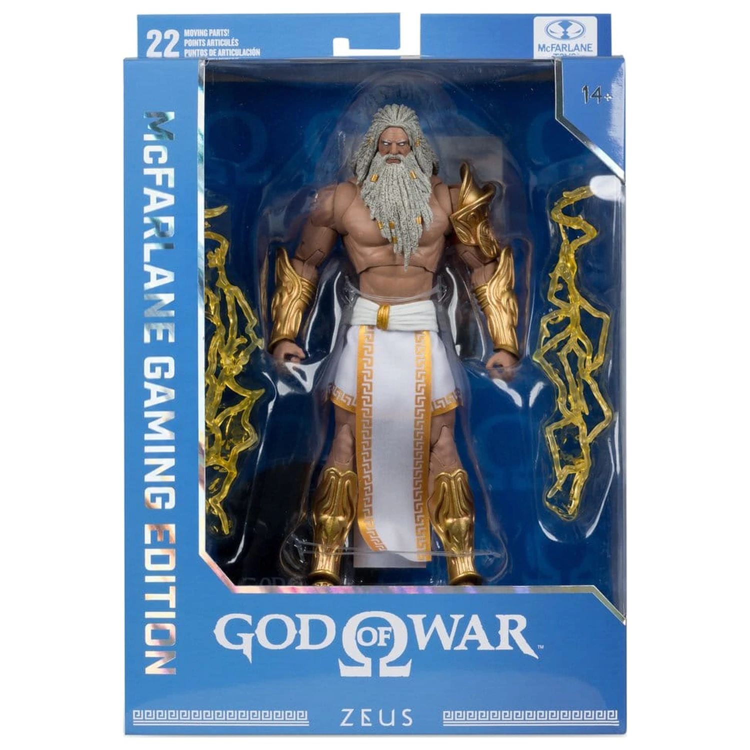 God of War McFarlane Gaming Edition Action Figure Zeus 18 cm product photo