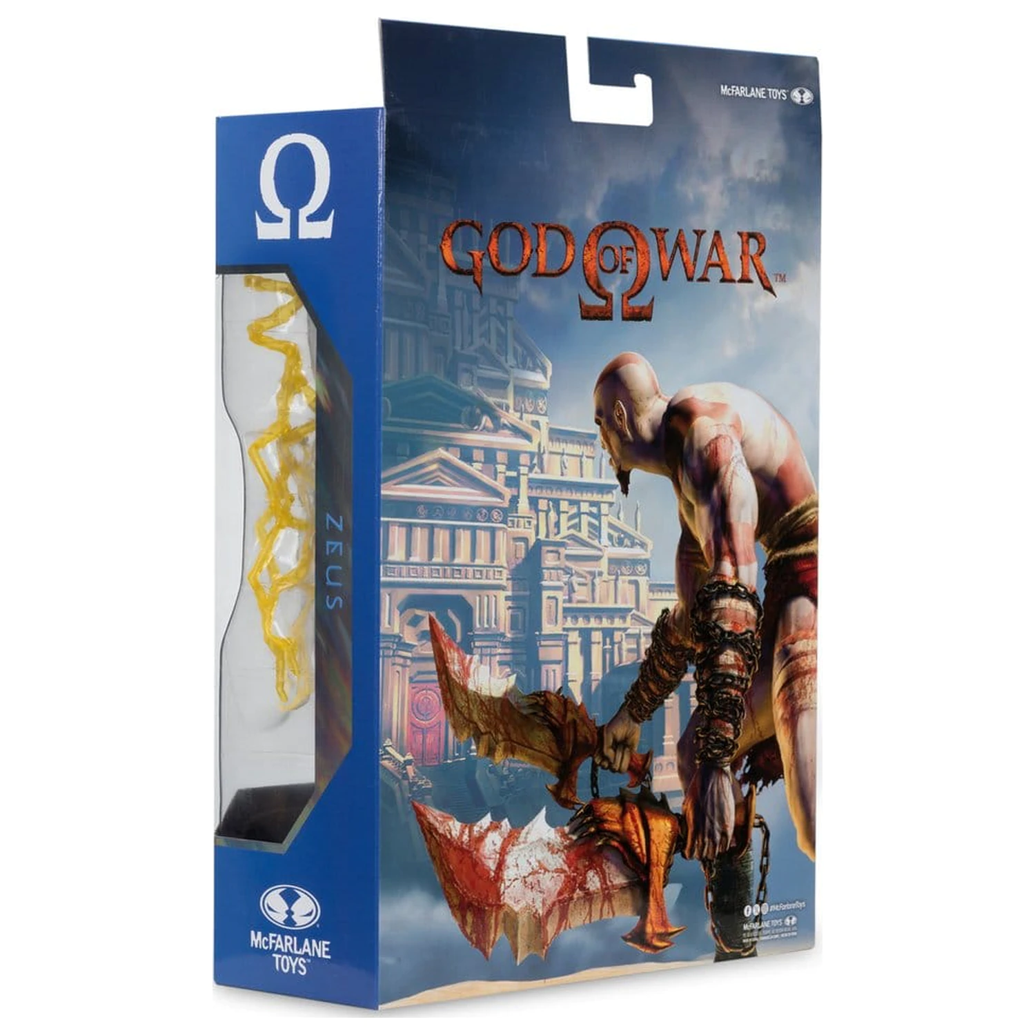 God of War McFarlane Gaming Edition Action Figure Zeus 18 cm product photo