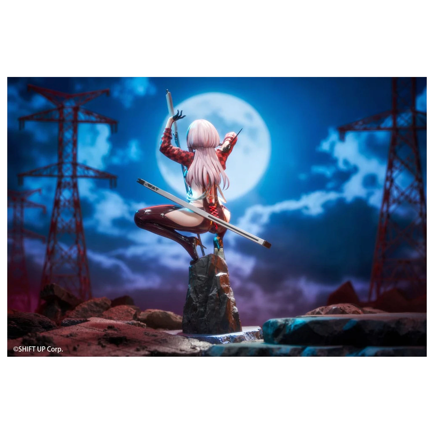 Goddess of Victory: Nikke PVC Statue 1/10 Scarlet: Racer's High 22 cm   product photo