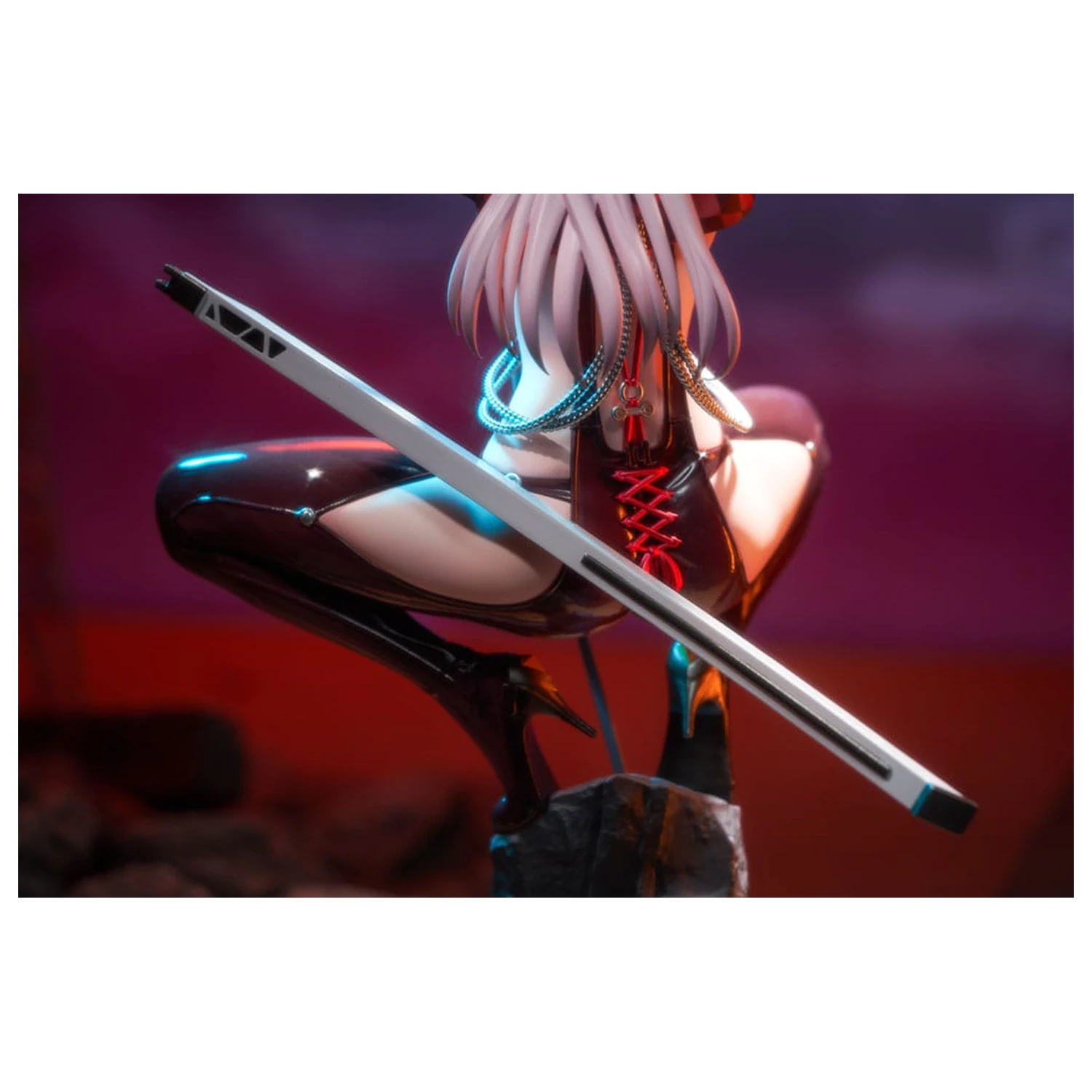 Goddess of Victory: Nikke PVC Statue 1/10 Scarlet: Racer's High 22 cm   product photo