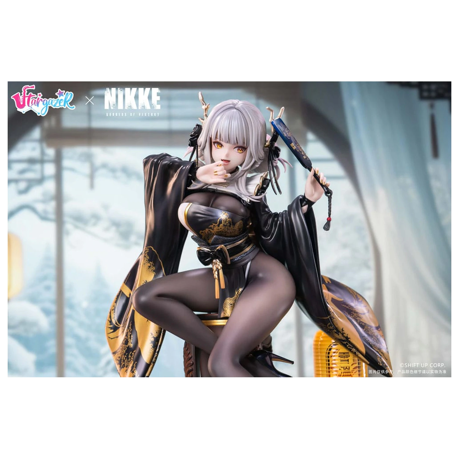 Goddess of Victory: Nikke PVC Statue 1/4 Blanc White Rabbit 42 cm product photo