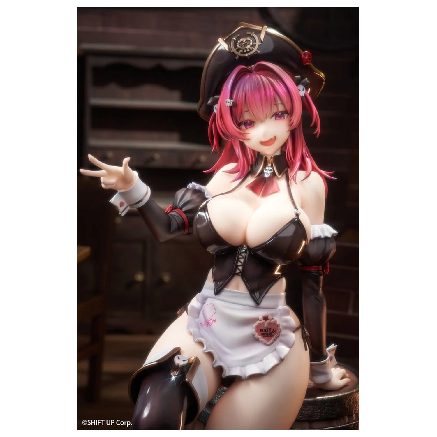 Goddess of Victory: Nikke PVC Statue 1/4 Mast: Romantic Maid Deluxe Edtition 42 cm    product photo