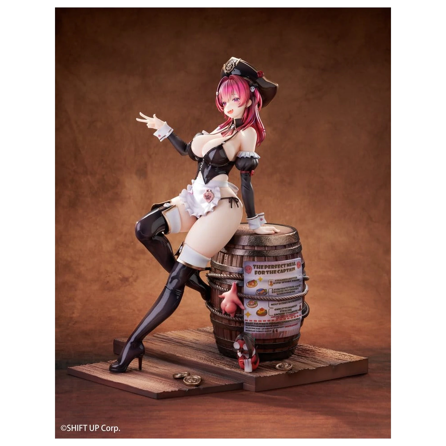 Goddess of Victory: Nikke PVC Statue 1/4 Mast: Romantic Maid Deluxe Edtition 42 cm    product photo