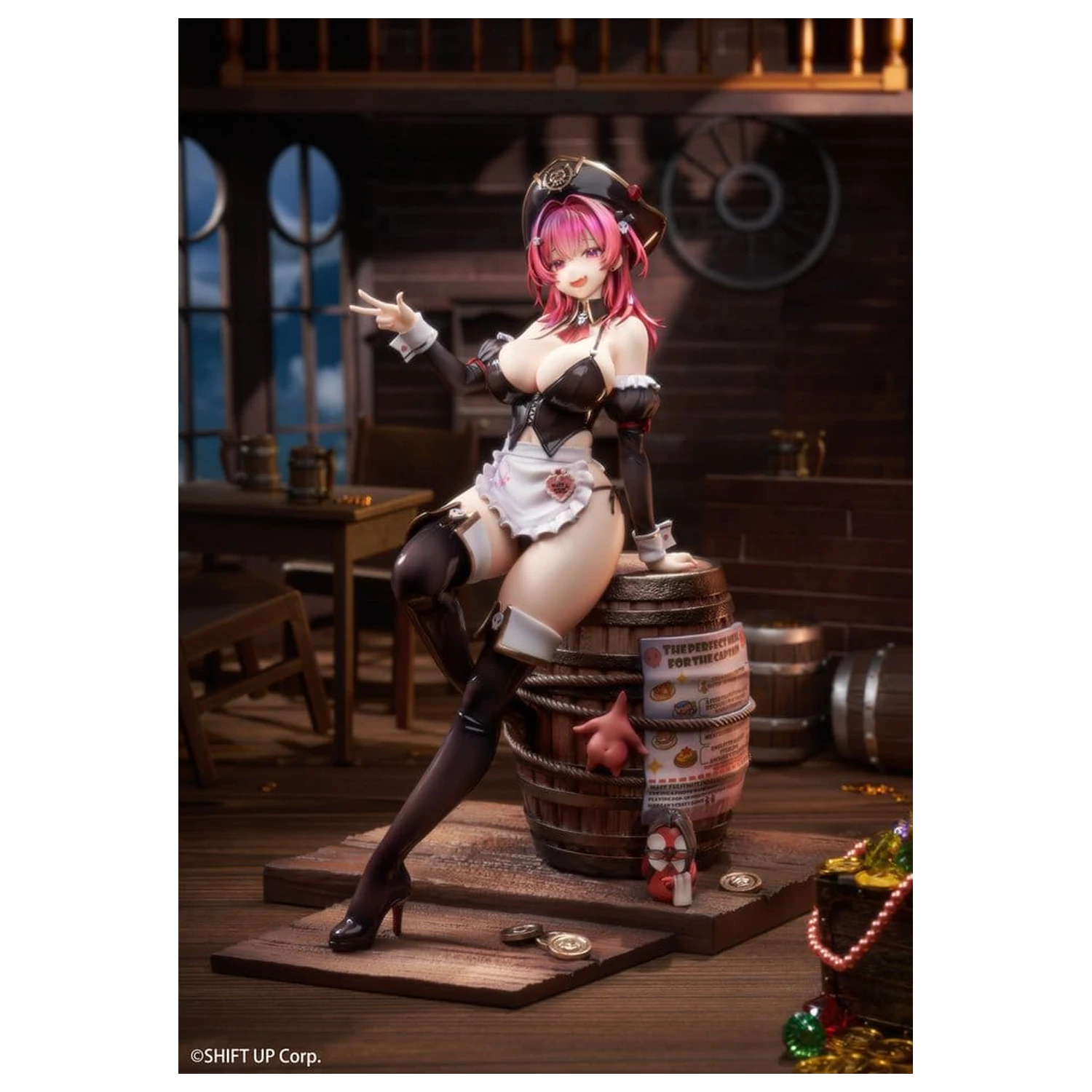 Goddess of Victory: Nikke PVC Statue 1/4 Mast: Romantic Maid 42 cm     product photo