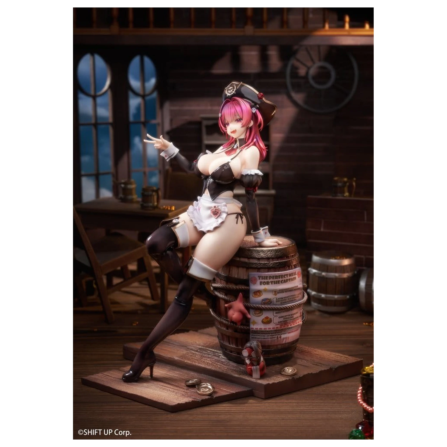 Goddess of Victory: Nikke PVC Statue 1/4 Mast: Romantic Maid 42 cm     product photo