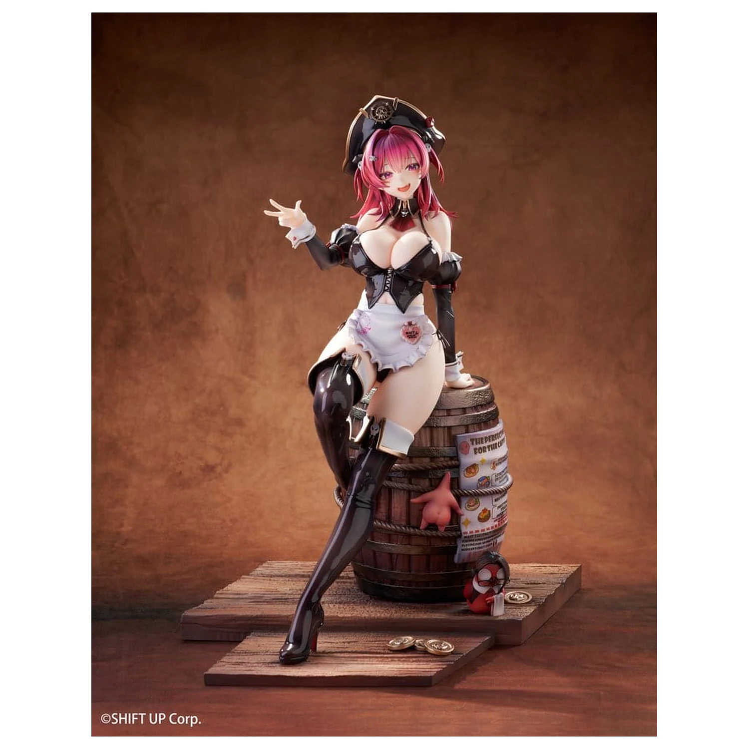 Goddess of Victory: Nikke PVC Statue 1/4 Mast: Romantic Maid 42 cm     product photo