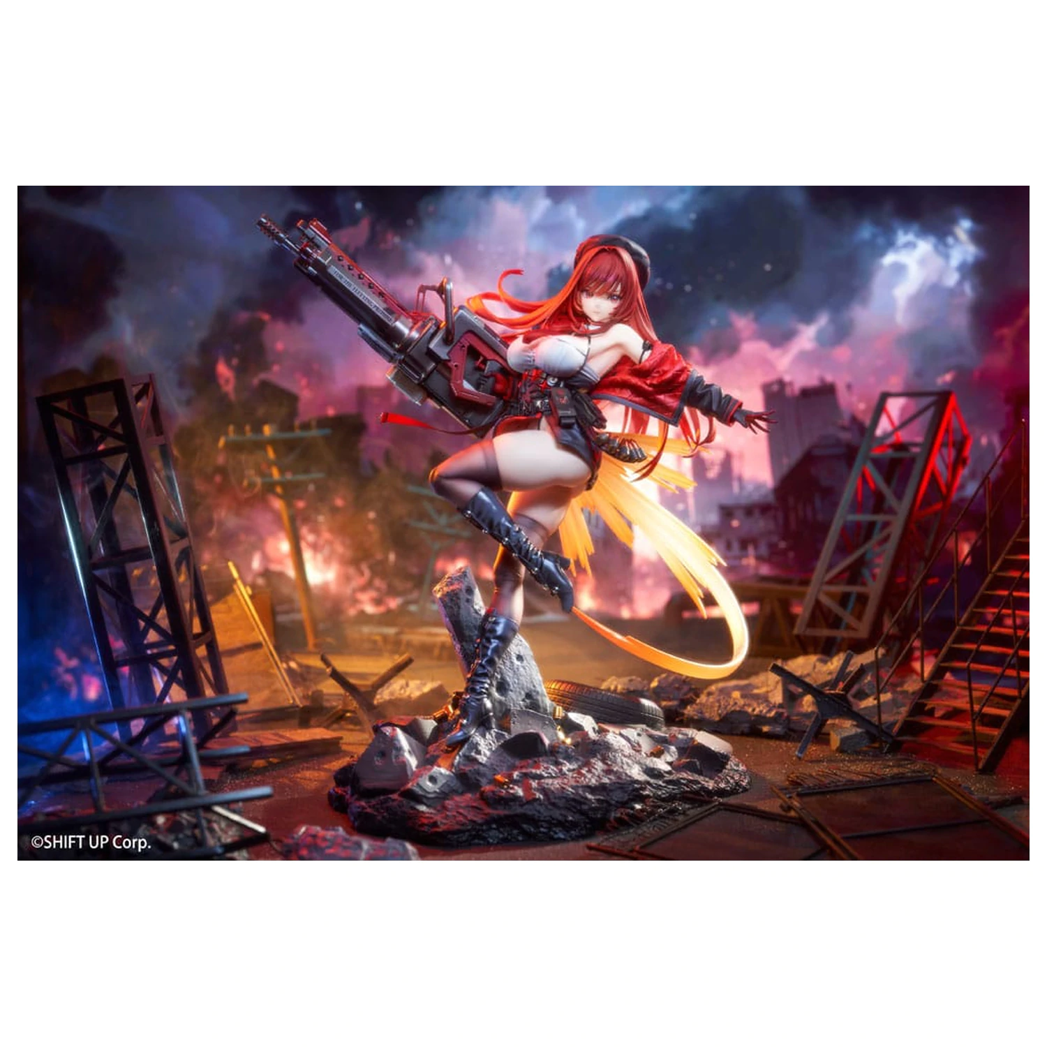Goddess of Victory: Nikke PVC Statue 1/4 Nikke Rapi: Red Hood DX Ver. 47 cm  product photo