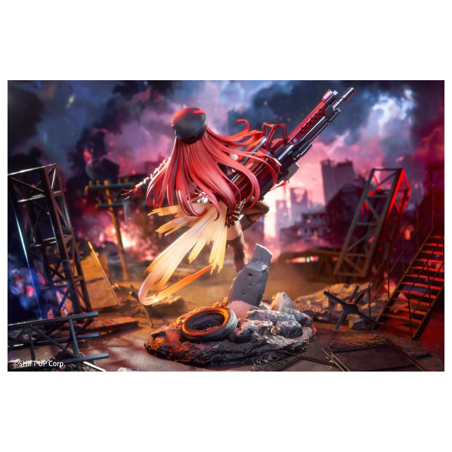 Goddess of Victory: Nikke PVC Statue 1/4 Nikke Rapi: Red Hood DX Ver. 47 cm  product photo