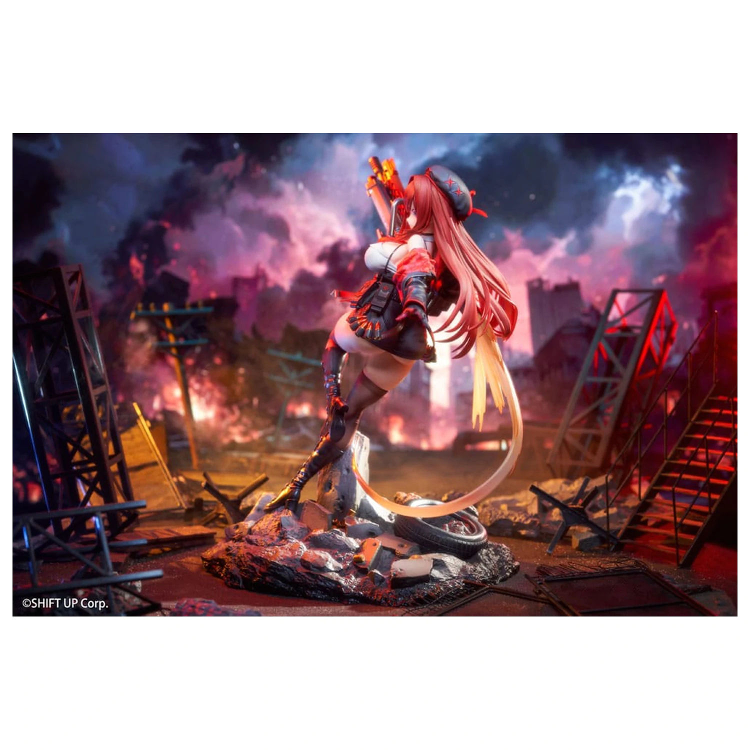 Goddess of Victory: Nikke PVC Statue 1/4 Nikke Rapi: Red Hood DX Ver. 47 cm  product photo