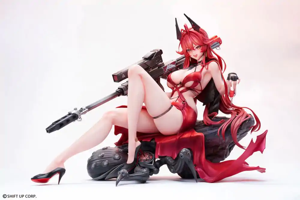 Goddess of Victory: Nikke PVC Statue 1/4 Red Hood Nonsense Red 28 cm product photo