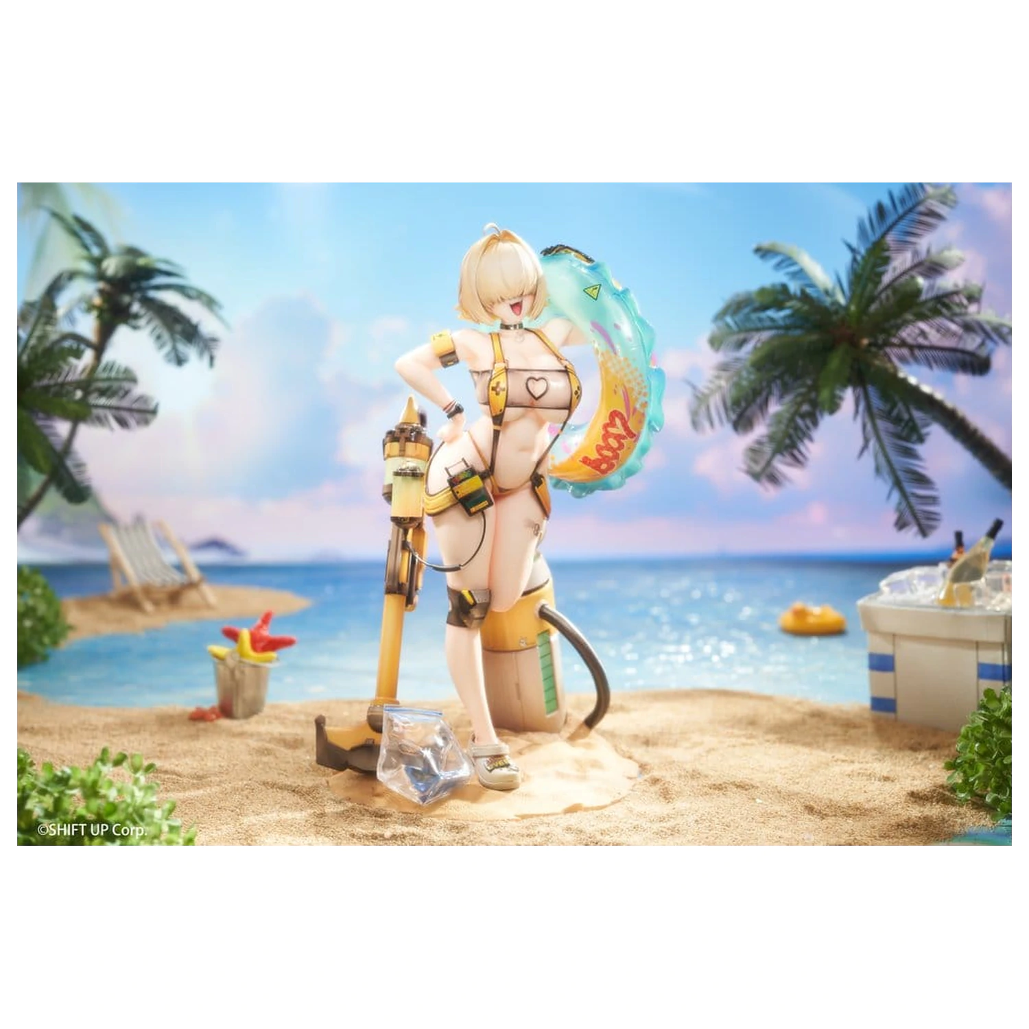 Goddess of Victory: Nikke PVC Statue 1/7 Elegg: Boom and Shock Deluxe Edtition 28 cm  product photo