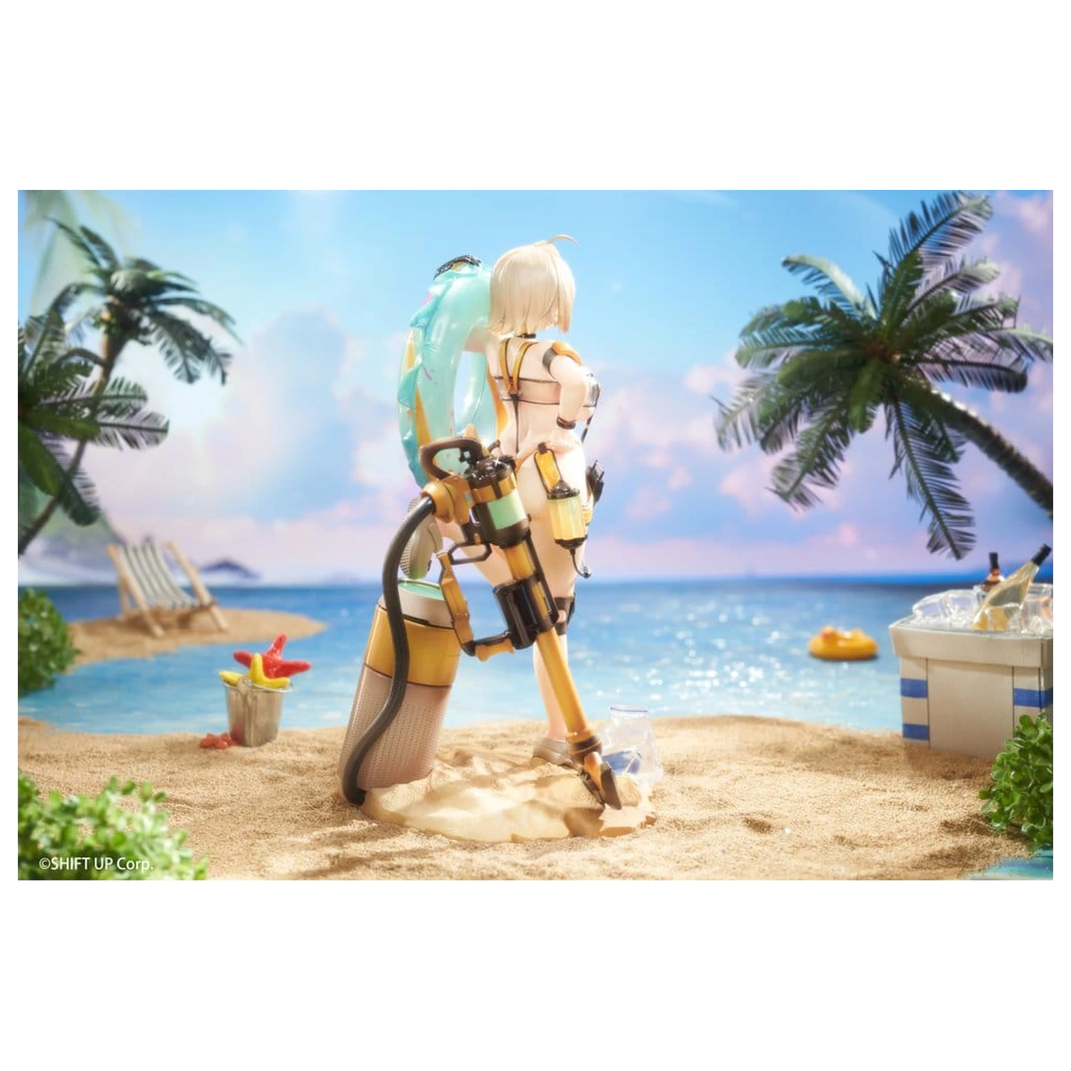 Goddess of Victory: Nikke PVC Statue 1/7 Elegg: Boom and Shock Deluxe Edtition 28 cm  product photo