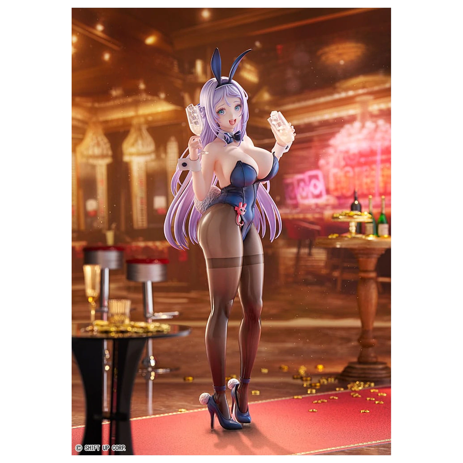 Goddess of Victory: Nikke PVC Statue 1/7 Folkwang: Moist Rabbit 29 cm   product photo