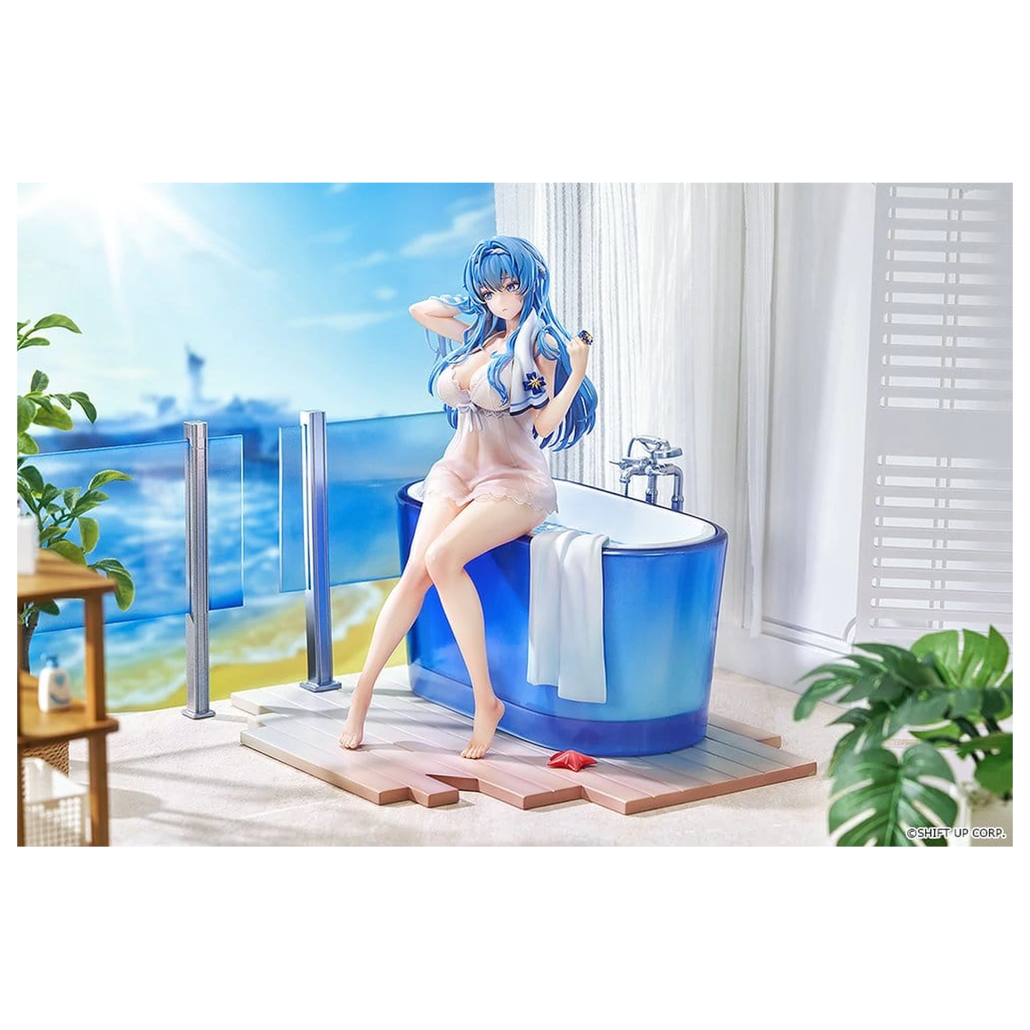 Goddess of Victory: Nikke PVC Figure 1/7 Helm Post-Shower Moment 22 cm product photo
