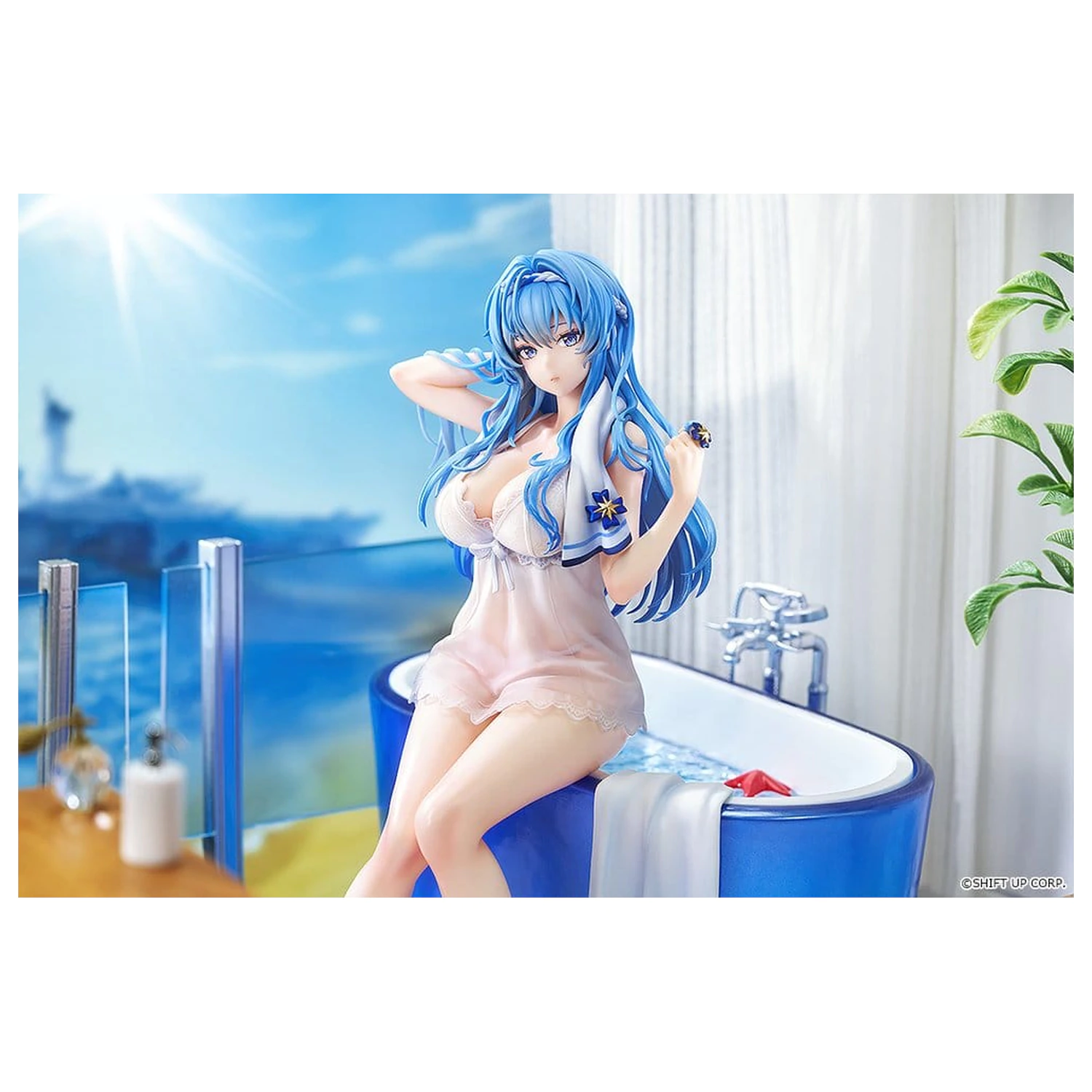Goddess of Victory: Nikke PVC Figure 1/7 Helm Post-Shower Moment 22 cm product photo