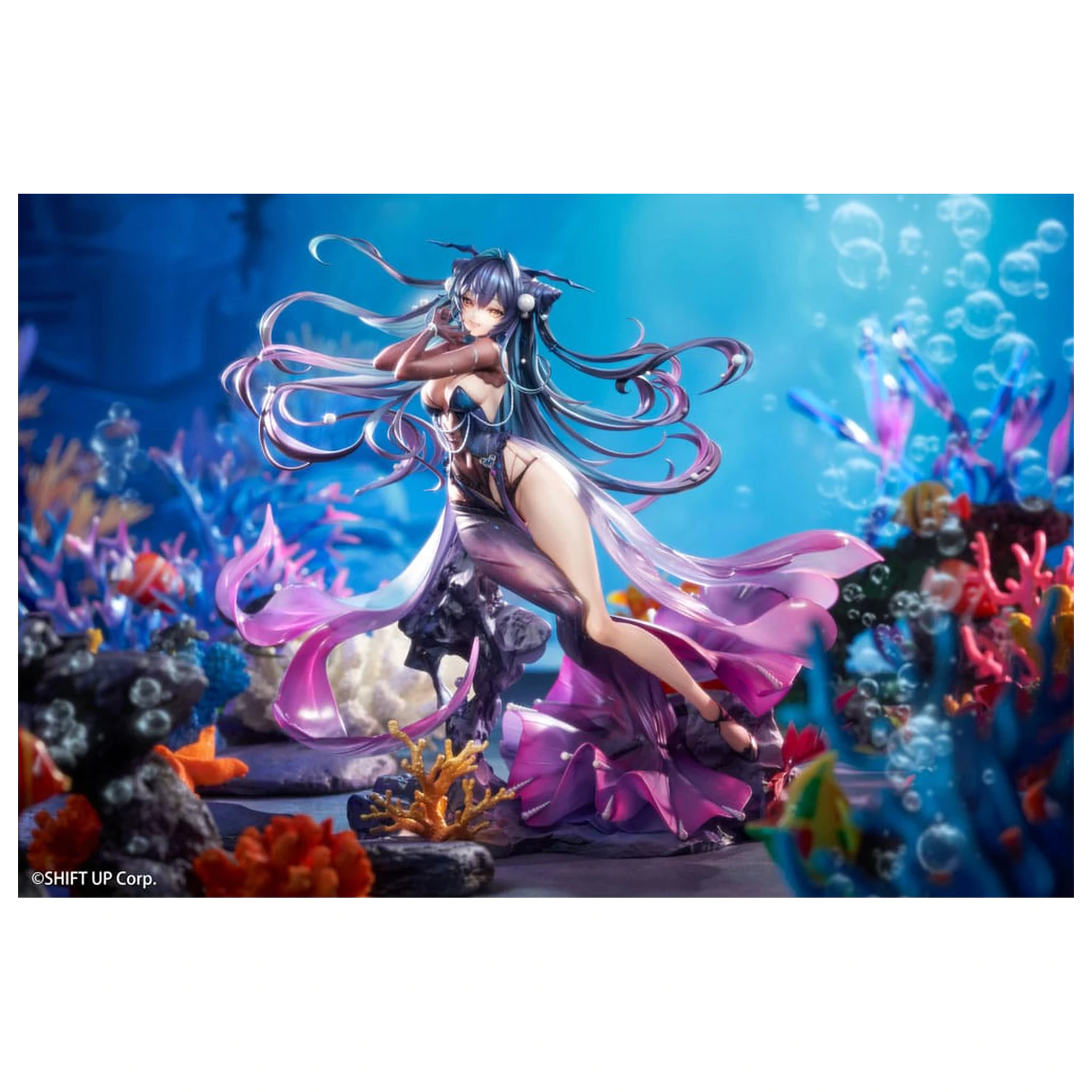 Goddess of Victory: Nikke PVC Statue 1/7 Little Mermaid Abyss Flower 24 cm product photo