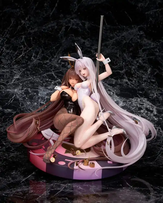 Goddess of Victory: Nikke Statue 1/7 Noir & Blanc Bunny X 777 Ver. 28 cm product photo
