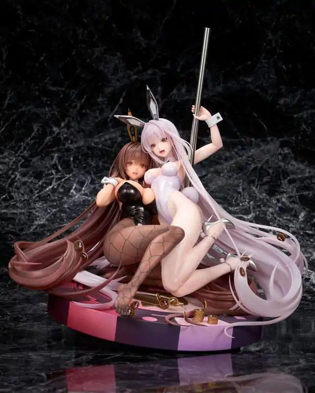 Goddess of Victory: Nikke Statue 1/7 Noir & Blanc Bunny X 777 Ver. 28 cm product photo