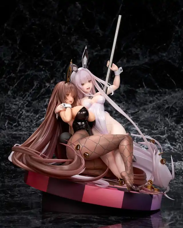 Goddess of Victory: Nikke Statue 1/7 Noir & Blanc Bunny X 777 Ver. 28 cm product photo