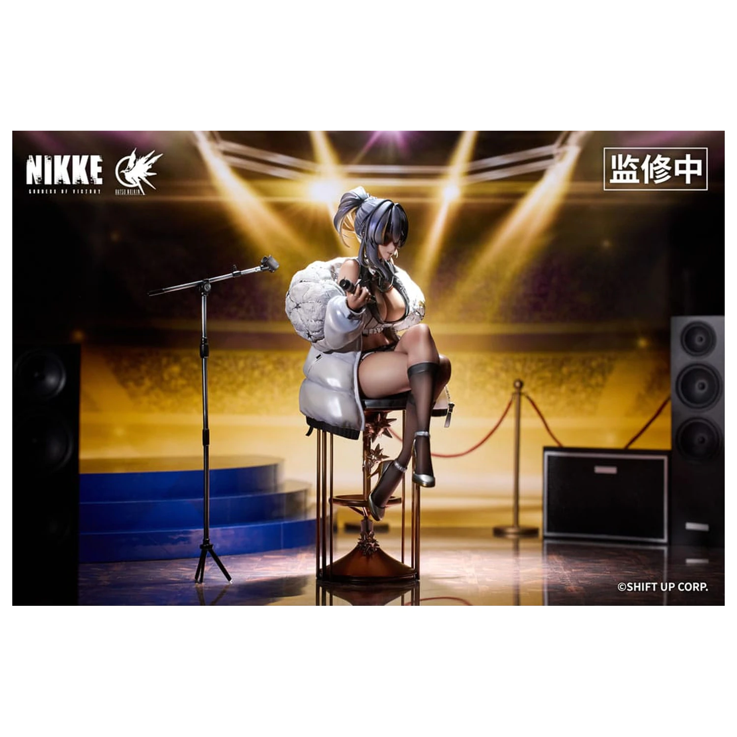 Goddess of Victory: Nikke 2 PVC Statue 1/6 Noise Classic Diva 28 cm        product photo