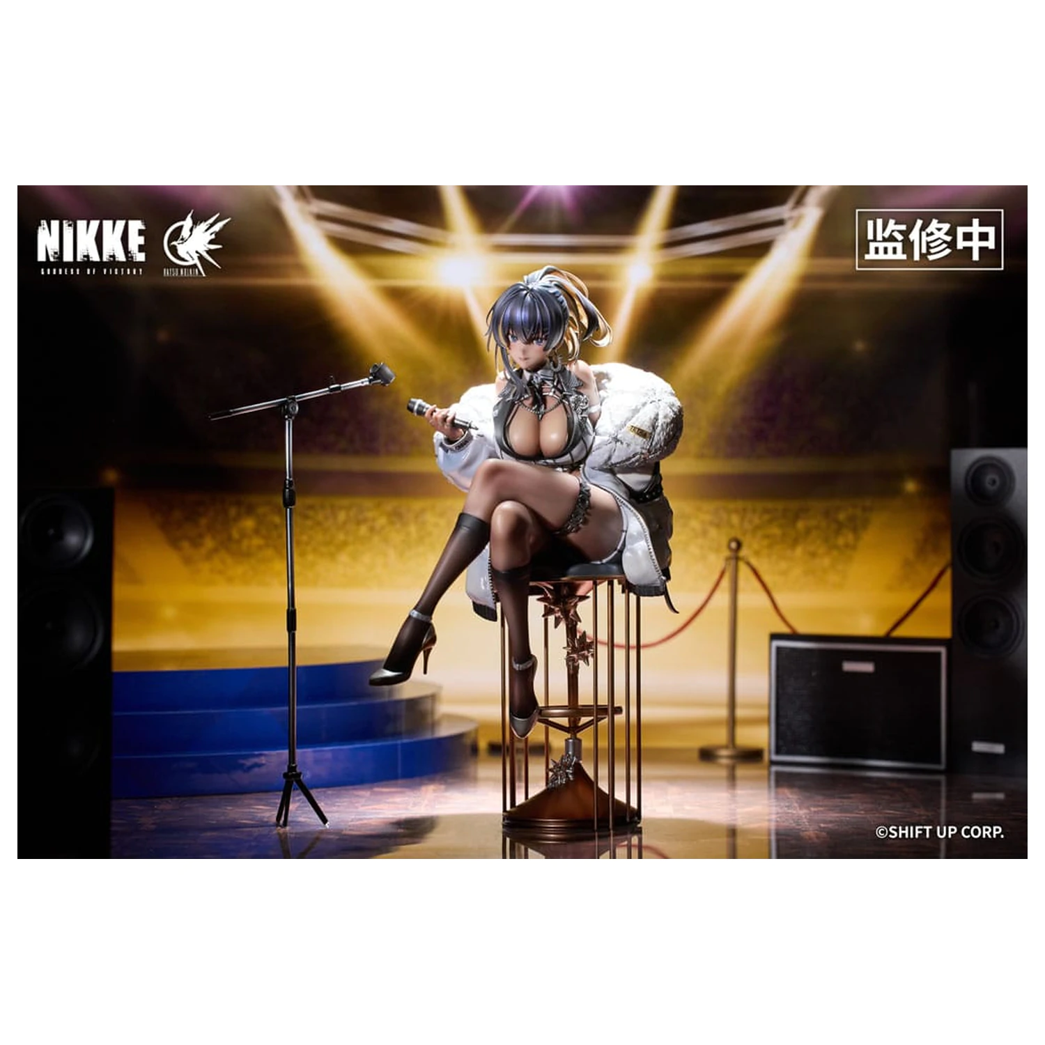 Goddess of Victory: Nikke 2 PVC Statue 1/6 Noise Classic Diva 28 cm        product photo