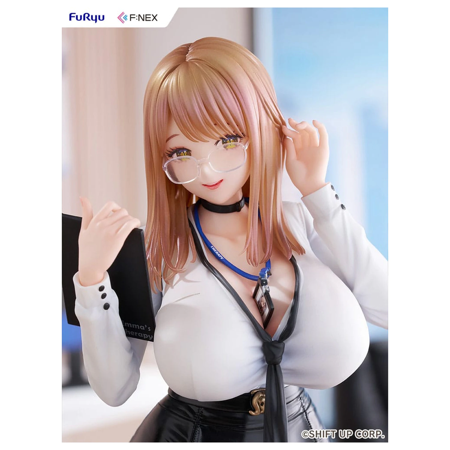 Goddess of Victory: Nikke F:Nex PVC Statue 1/7 Emma Office Therapy 25 cm product photo
