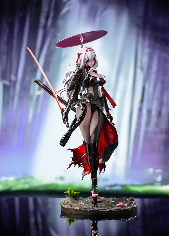 Goddess of Victory: Nikke Hobby sakura x GNFZ TOYZ PVC Statue 1/4 Scarlet: Black Shadow 43 cm product photo