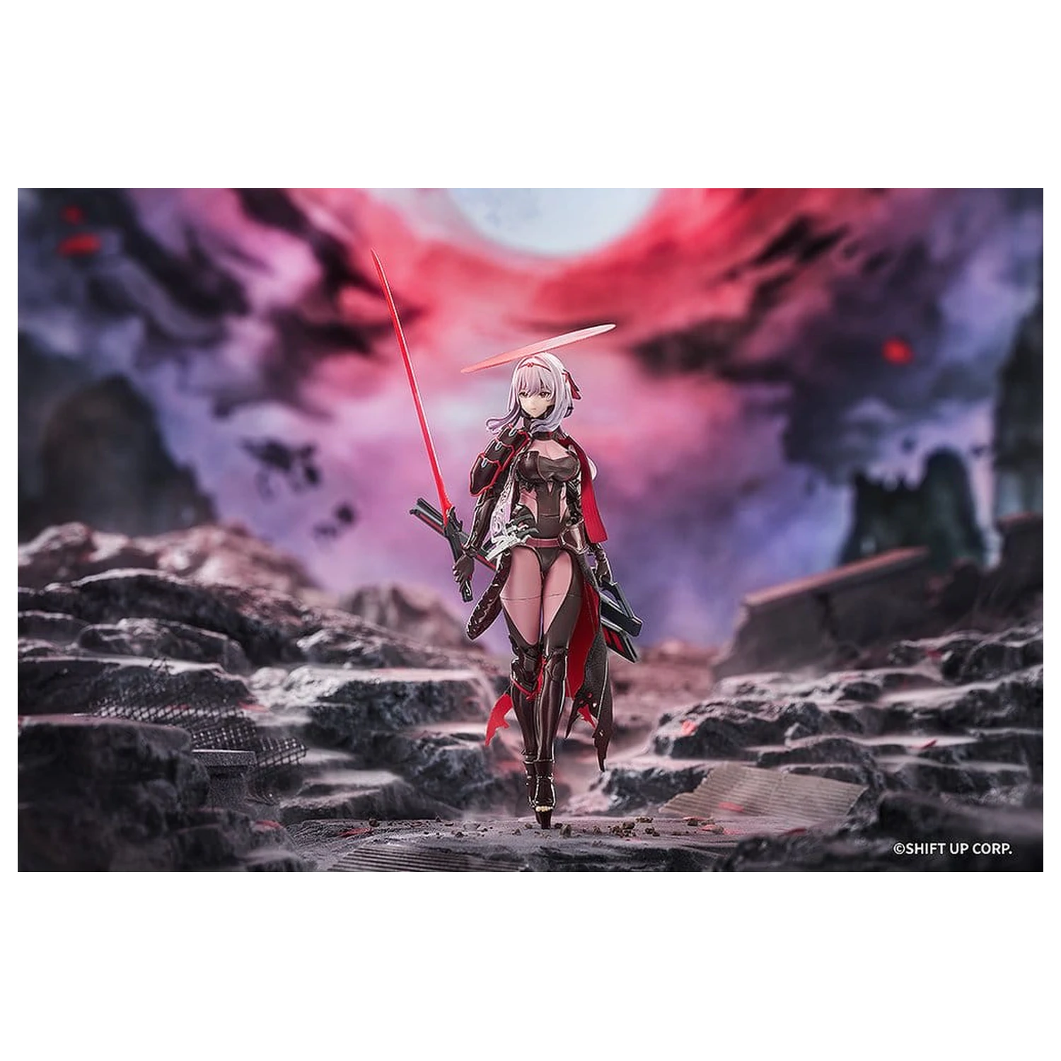 Goddess of Victory: Nikke Hyper Body Action Figure Guren: Black Shadow 15 cm product photo