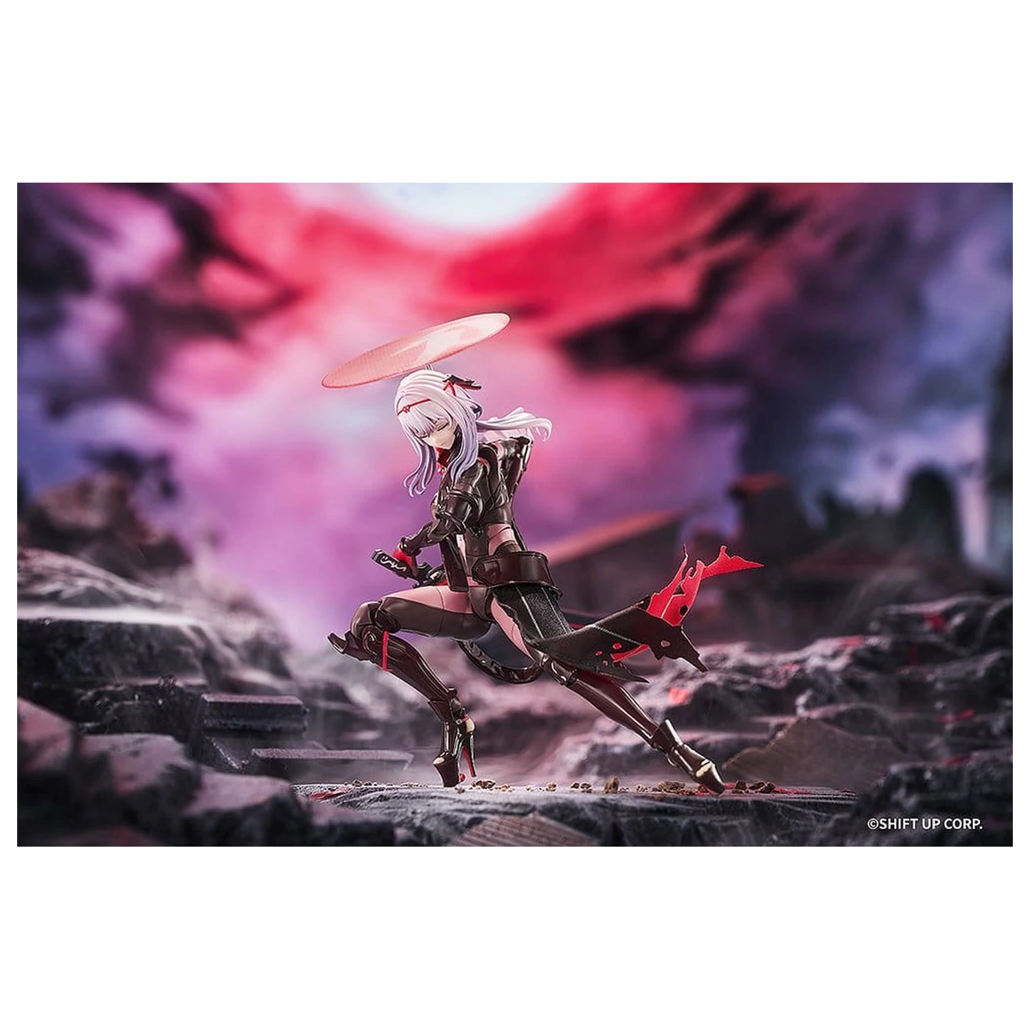 Goddess of Victory: Nikke Hyper Body Action Figure Guren: Black Shadow 15 cm product photo