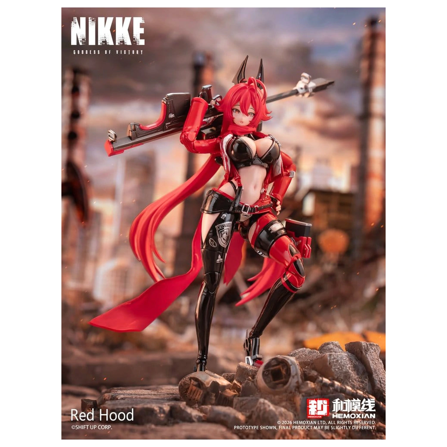 Goddess of Victory: Nikke Plastic Model Kit 1/12 Red Hood 18 cm product photo