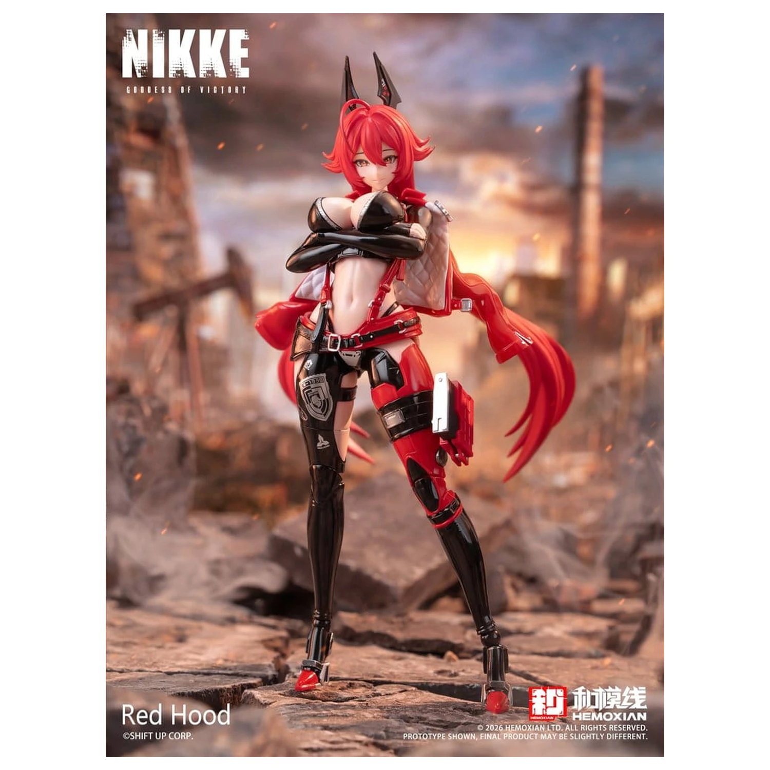 Goddess of Victory: Nikke Plastic Model Kit 1/12 Red Hood 18 cm product photo