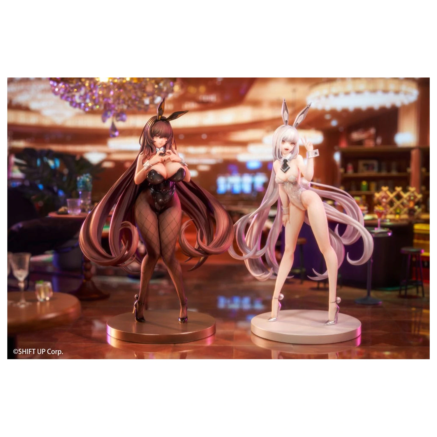 Goddess of Victory: Nikke PVC Statues 2-Pack 1/10 Noir & Blanc 20 cm  product photo