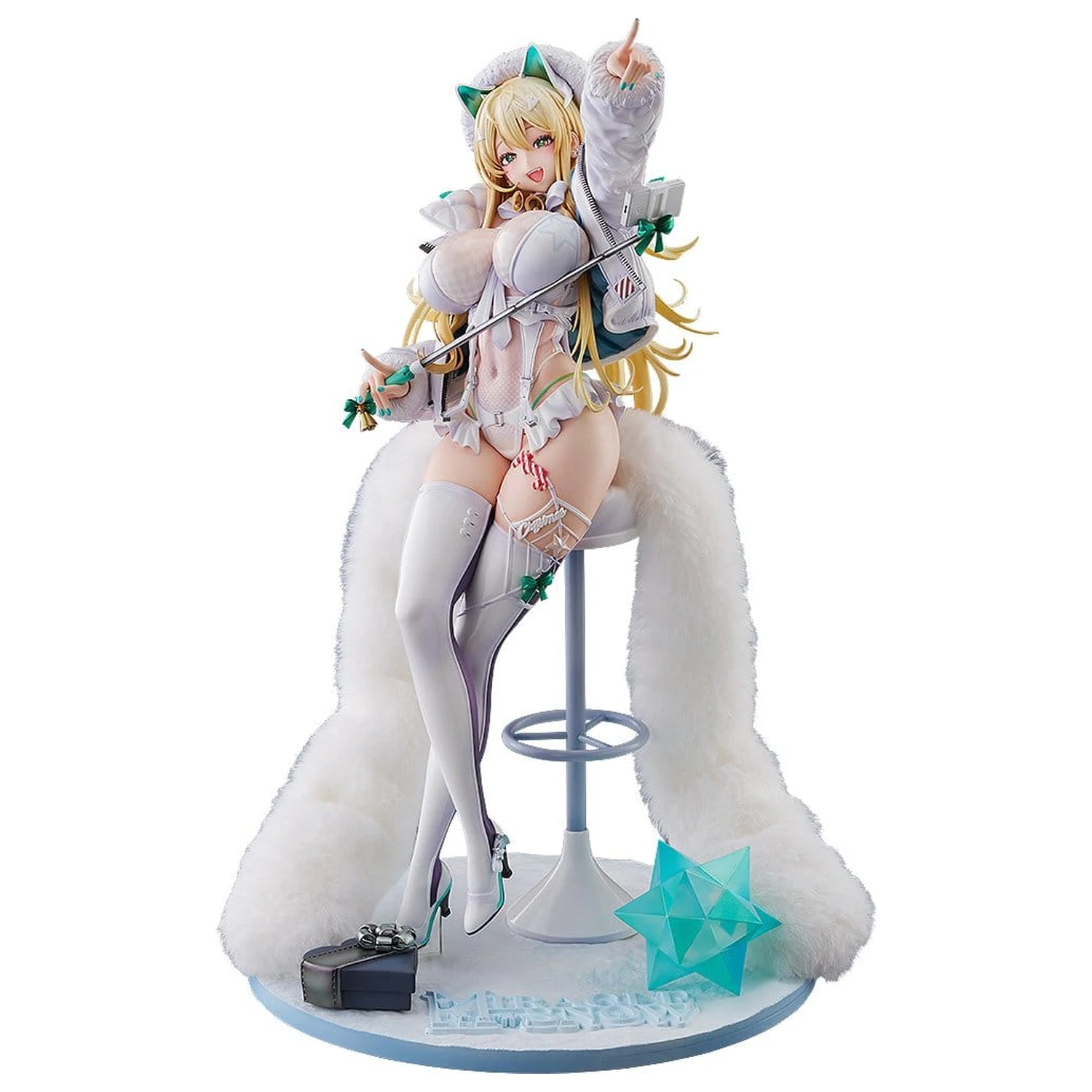 Goddess of Victory: Nikke PVC Statue 1/6 Rupee: Winter Shopper 30 cm  product photo