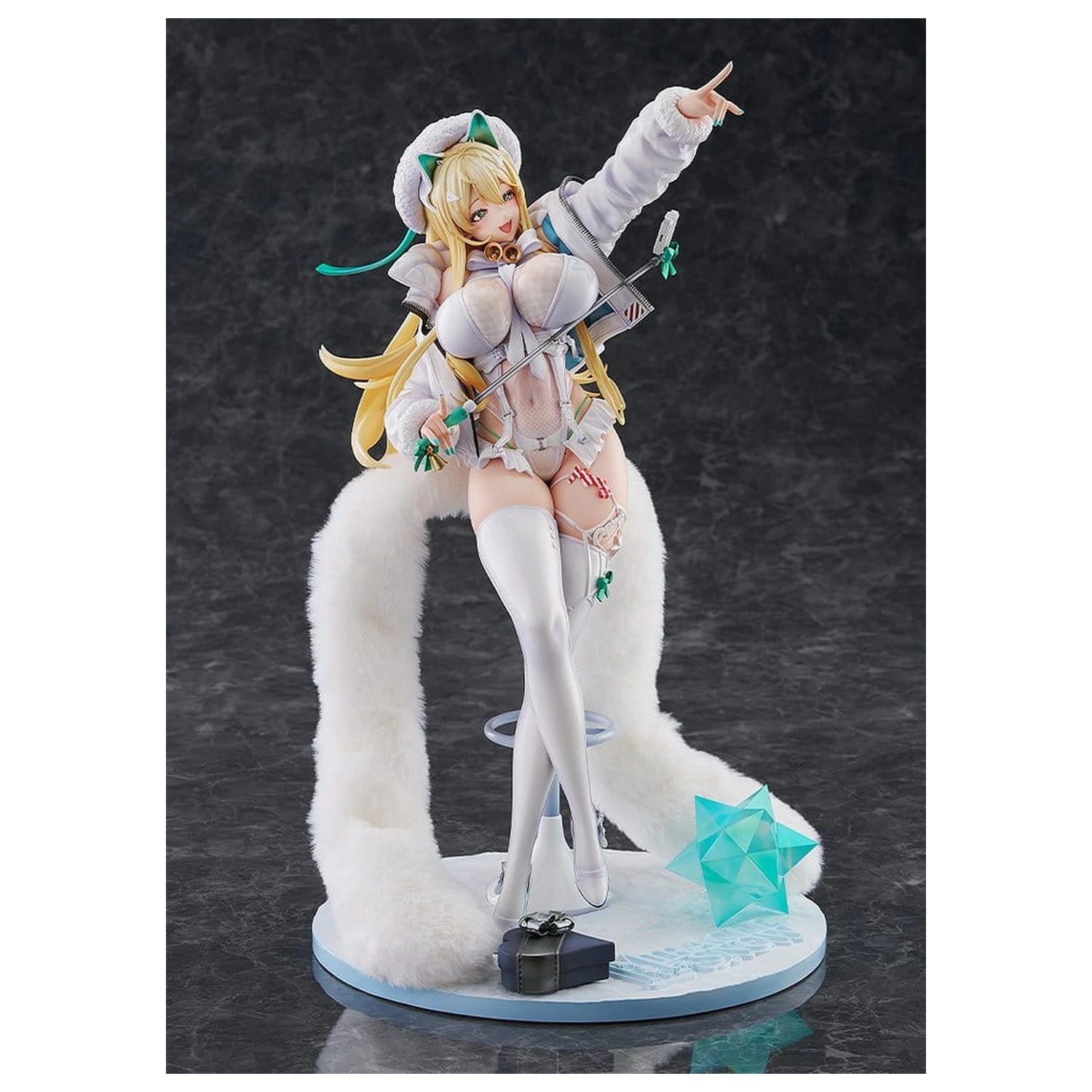 Goddess of Victory: Nikke PVC Statue 1/6 Rupee: Winter Shopper 30 cm  product photo