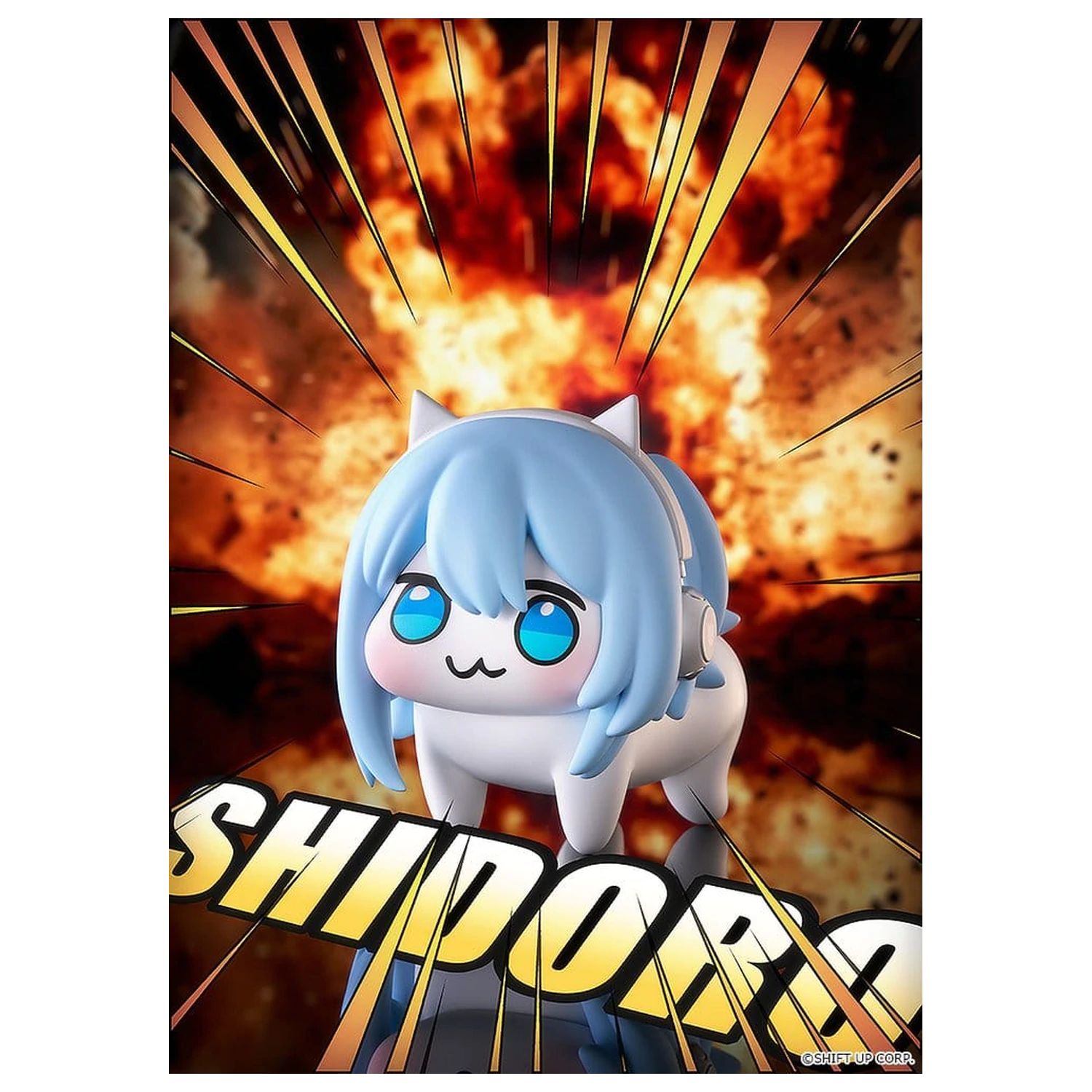 Goddess of Victory: Nikke Soft Vinyl Coin Bank Shidoro 13 cm product photo