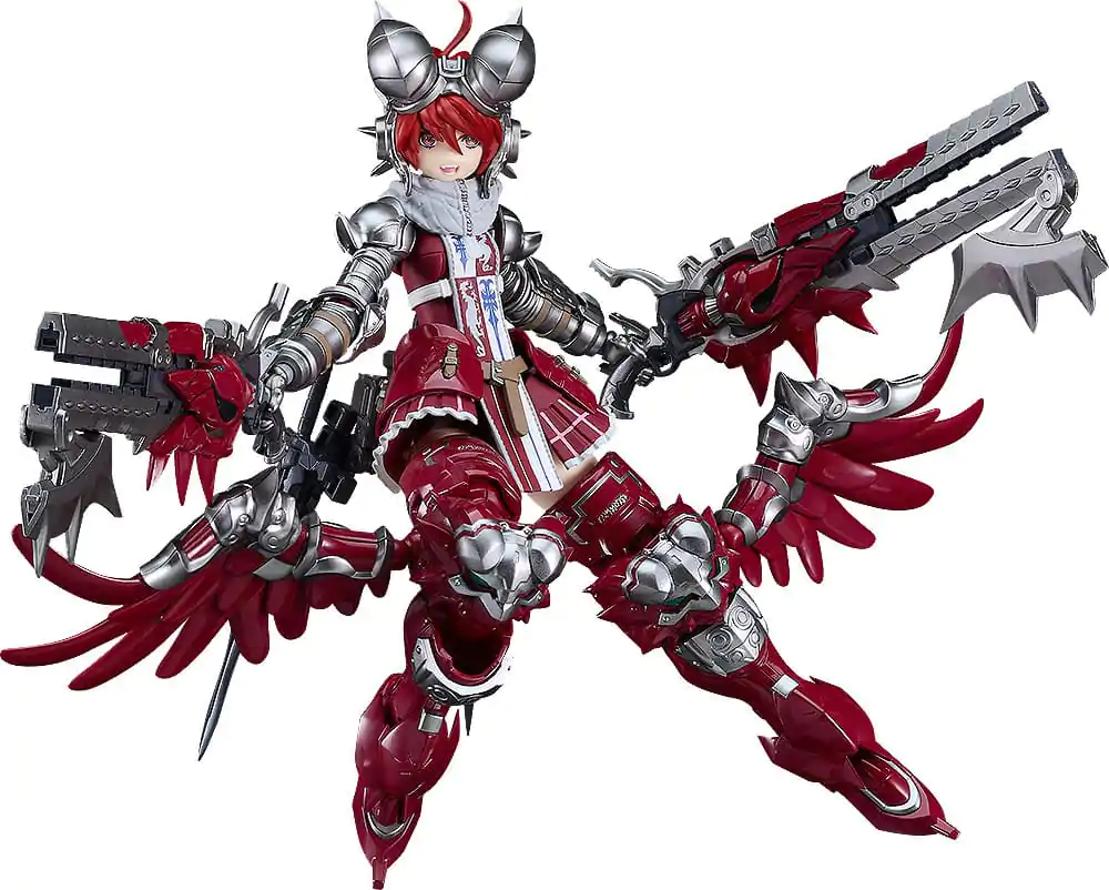 Godz Order Plastic Model Kit PLAMAX GO-03 Godwing Dragon Knight Ren Firedragon 17 cm product photo