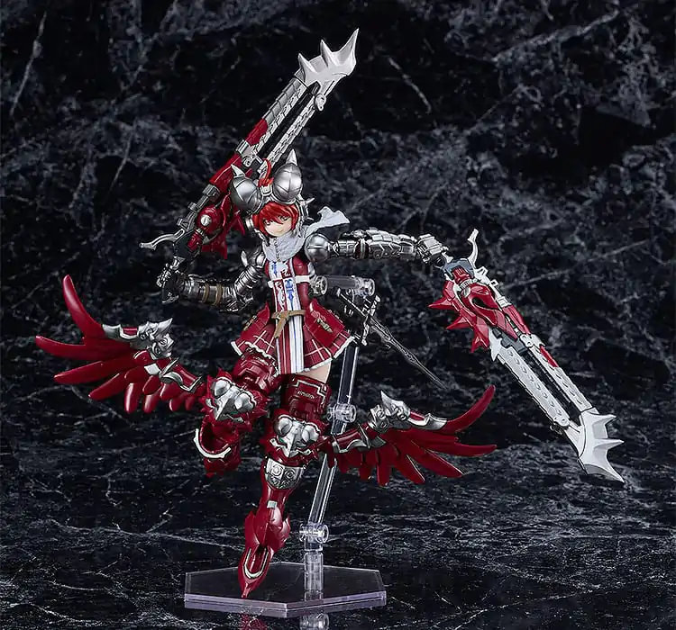 Godz Order Plastic Model Kit PLAMAX GO-03 Godwing Dragon Knight Ren Firedragon 17 cm product photo