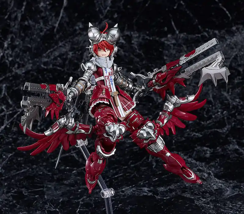 Godz Order Plastic Model Kit PLAMAX GO-03 Godwing Dragon Knight Ren Firedragon 17 cm product photo